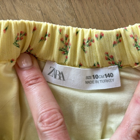 Zara Floral summer skirt Size 10 - Picture 3 of 6